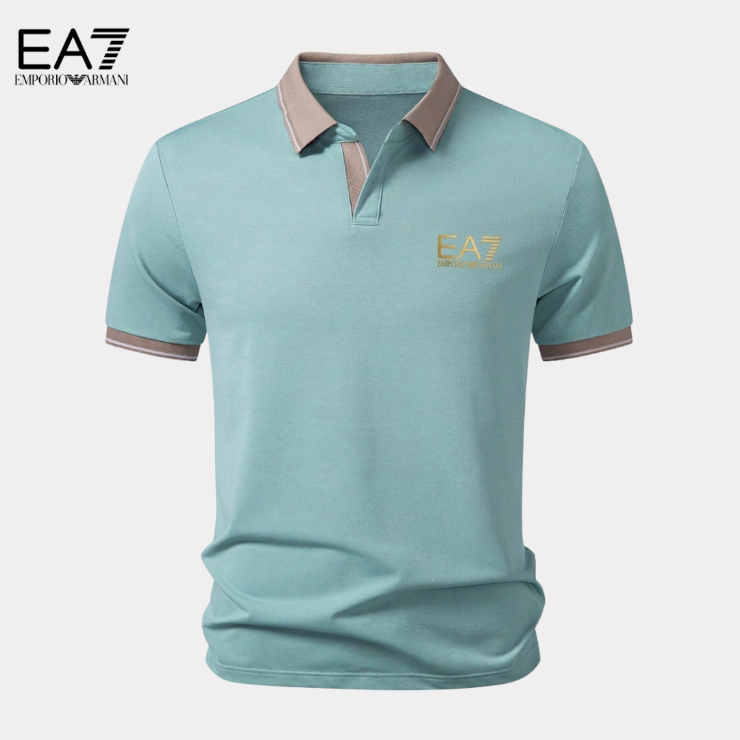EA7™ Premium Kontrast-Polo