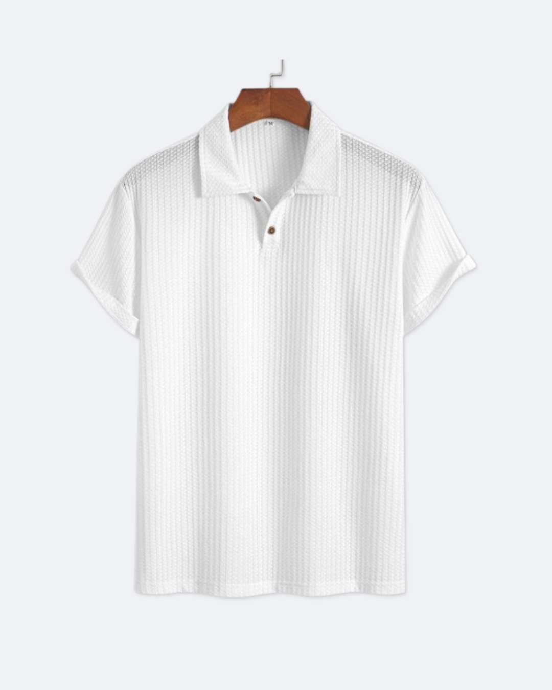 Andrea Jacquard Strickpolo