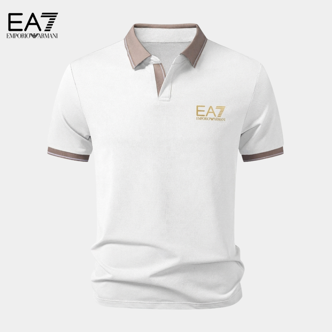 EA7™ Premium Kontrast-Polo