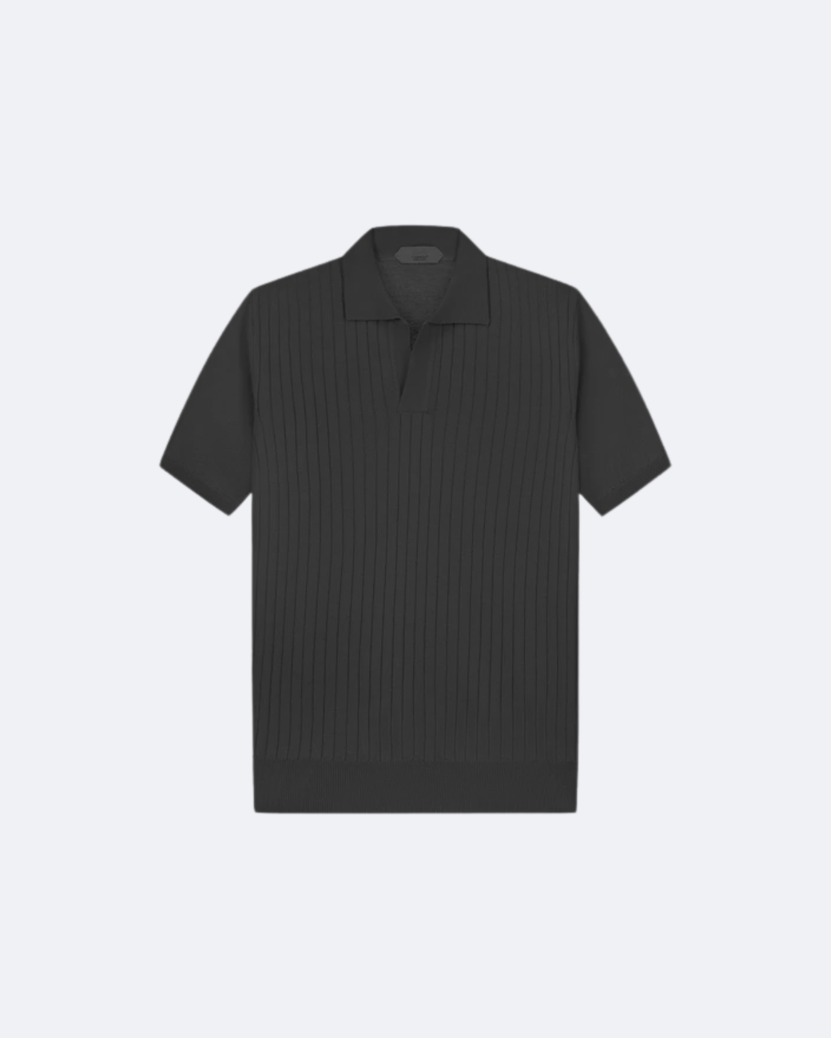 Enzo Geripptes Poloshirt