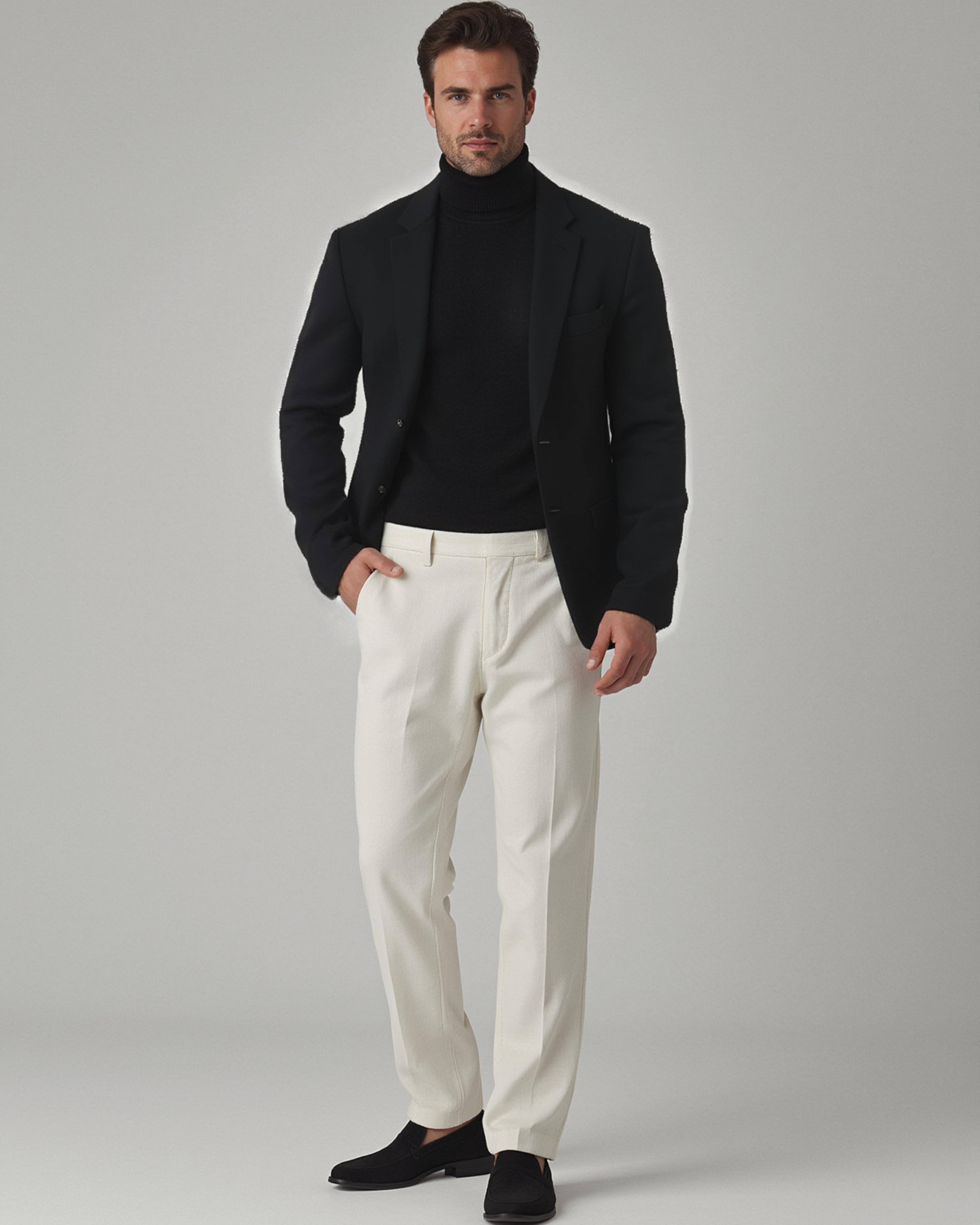 Pullover Riccardo mit Rollkragen