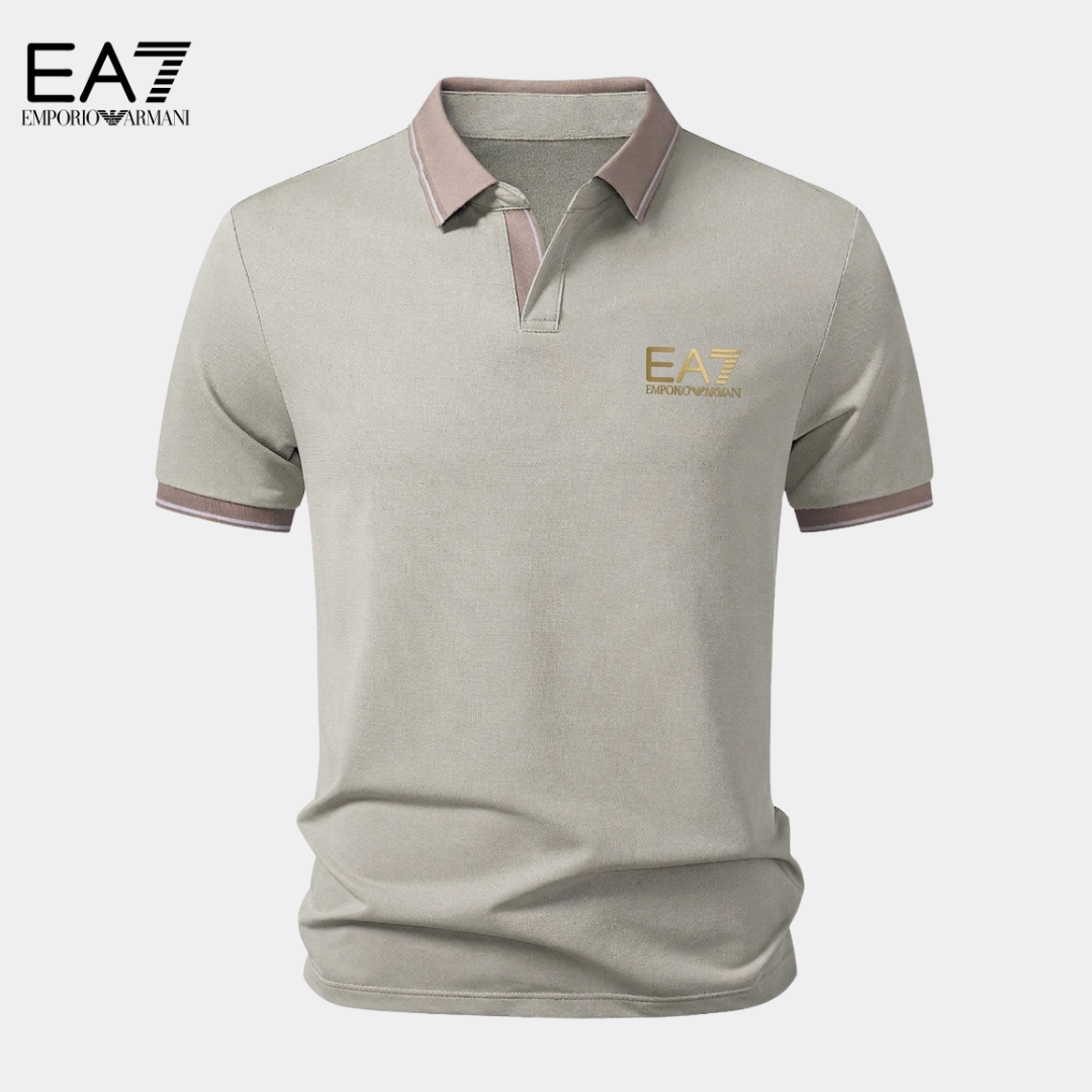 EA7™ Premium Kontrast-Polo