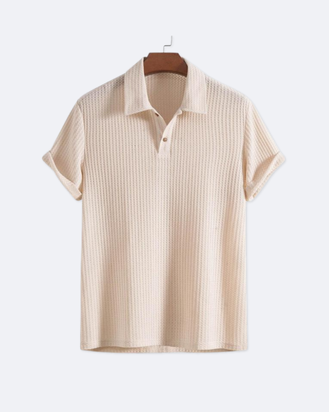 Andrea Jacquard Strickpolo